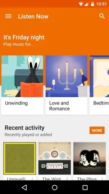 Google Play Music android App screenshot 3